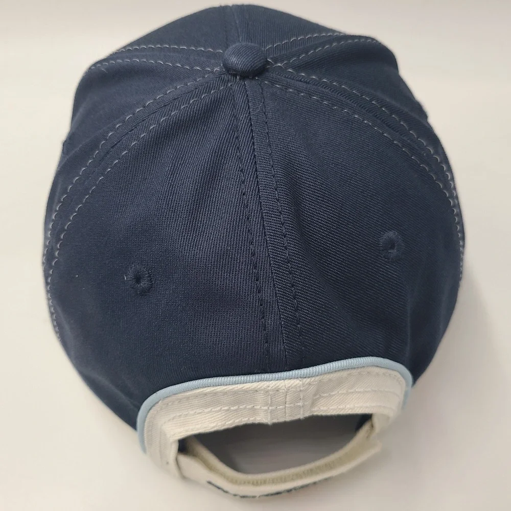 Vintage Bud‎ Bowl Hat Adjustable Bud Light Blue White Football 2007 Super Bowl